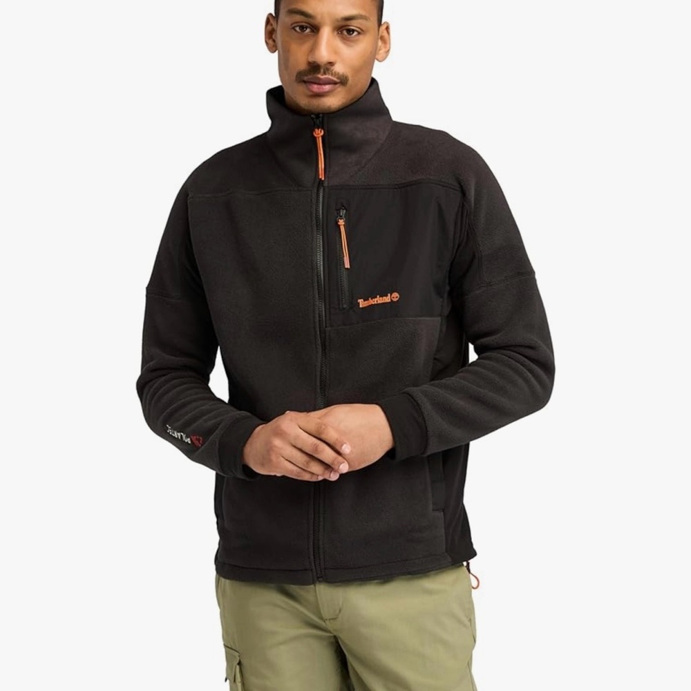 Timberland PRO Black and Orange Performance Jacket